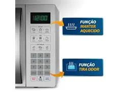 Micro Ondas Mondial Branco 34 Litros 1400W  - 4