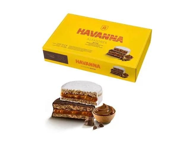 Caixa de Alfajores Mistos Havanna 12 Unidades