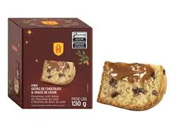 Mini Panettone Gotas de Chocolate Recheio DDL 130G