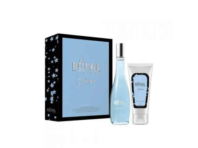 Kit Água de Cheiro Perfume Royal Paris Divine + Loção Corporal