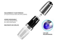 Molinillo Pimentero Eléctrico a Pilas GADNIC - 4