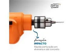 Furadeira com Impacto Mondial FI-RH-02 Rodrigo Hilbert 550W  - 1