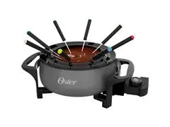 Panela Elétrica para Fondue Oster Cinza 1000W - 1