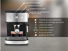 Cafetera Express con Espumador Pro 850W 19 Bar CME04 Cuk By GADNIC - 3