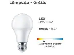 Luminária de Mesa USB Tutto Preta - 3