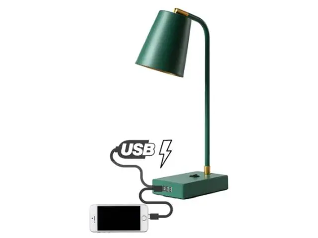 Luminária de Mesa USB Tutto Verde