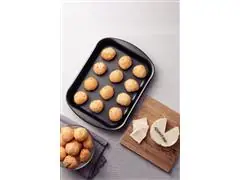 Assadeira Rasa Tramontina Brasil Antiaderente Grafite 40CM - 4