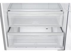 Refrigerador Haier, Bottom Freezer, 15 pies, congelador inferior, gris - 2