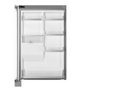 Refrigerador Haier, Bottom Freezer, 15 pies, congelador inferior, gris - 3