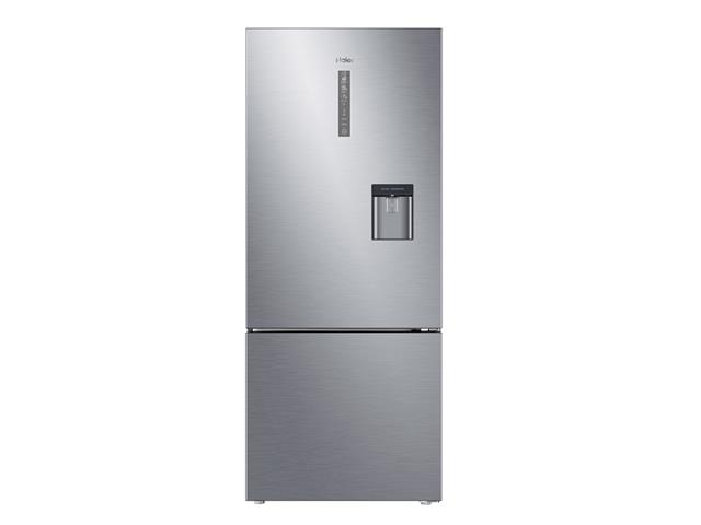 Refrigerador Haier, Bottom Freezer, 15 pies, congelador inferior, gris