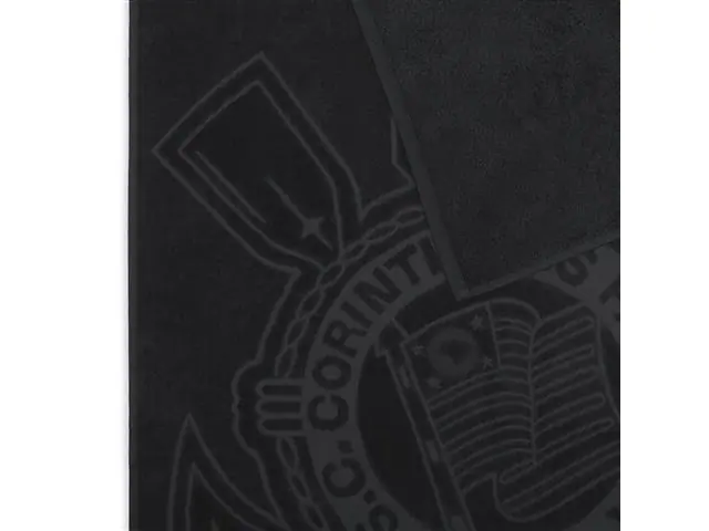 Toalha de Banho Buettner Brasão Corinthians Preta