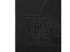 Toalha de Banho Buettner Brasão Flamengo Preta