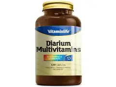 Diarium Multivitamins 13 Vit & 10 Minerais VitaminLife 120 Cápsulas