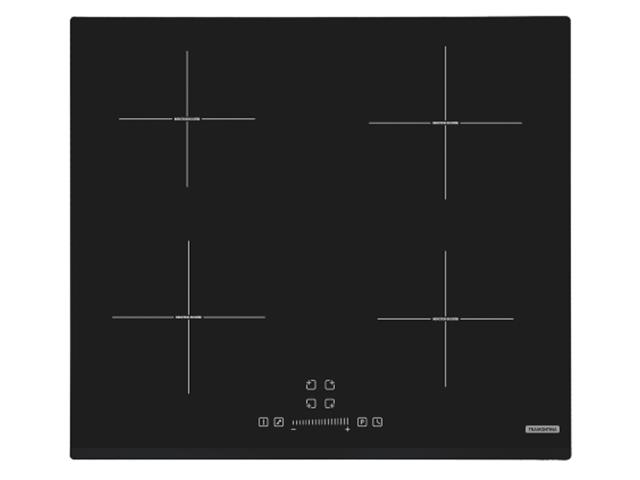 Cooktop por inducción Tramotina vitrocerámico con 4 áreas de calentami