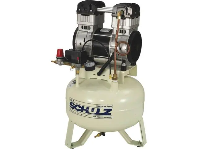 Compressor de Ar de Pistão Schulz Isento de Óleo CSD 9/30 Mono