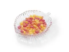 Prato Decorativo de Folha Lyor - 20,5x17x2,5cm - 4