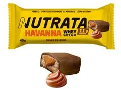 Combo 12 Barras de Proteína Whey Grego Bar Doce de Leite Havanna 40G - 1