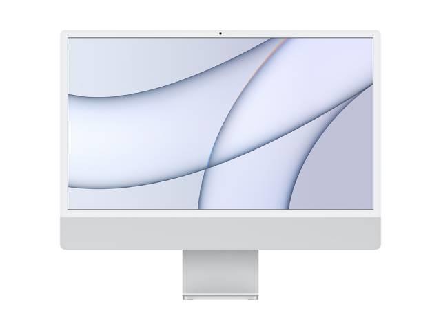 iMac 24" Apple, Chip M1, 8GB 256GB, CPU8 GPU7, Plata