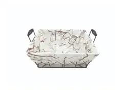 Cesta Quadrada Mundiart com Alça 26x26/9cm