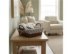 Cesta Quadrada Mundiart com Tecido 23x23/8cm - 3