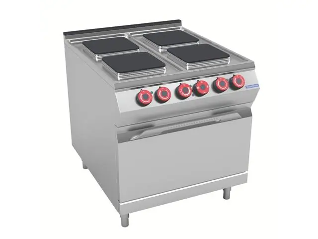 Fogão Elétrico 4 Placas Tramontina com Forno Elétrico 800x950mm 380V