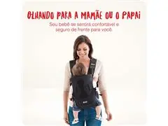 Canguru para Bebê NUK Baby Carrier Supreme Comfort 4 em 1 Preto - 2