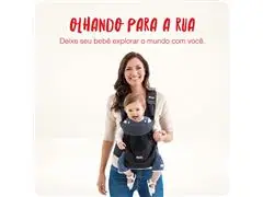 Canguru para Bebê NUK Baby Carrier Supreme Comfort 4 em 1 Preto - 3