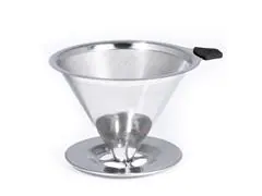 Coador de Café Bialetti Pour Over em Aco Inox - 0