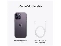 iPhone 14 Pro Max Apple 512GB Roxo-profundo Tela 6.7 5G e Câmera 48MP - 6