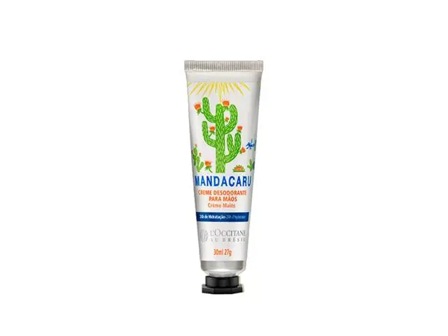 Creme Desodorante de Mãos L'Occitane au Brésil Mandacaru 30ML