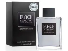 Perfume Antonio Banderas Seduction in Black EDT Masculino 200ml - 0