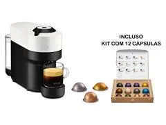 Cafeteira Nespresso Automática Vertuo Pop Branco Coco  - 4