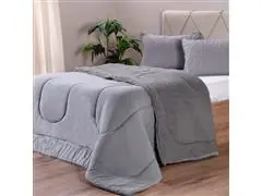 Coberdrom Bene Casa Duetto Tinto King 2,30m x 2,60m Concrete - 0