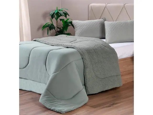 Coberdrom Bene Casa Duetto Tinto Queen 2,20m x 2,30m Suculenta