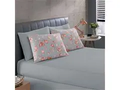 Jogo de Cama Queen Buettner Basic Micaela Coral - 0