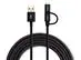 Cabo Usb Intelbras 1,5m Nylon Preto EUABC 15NP - 1