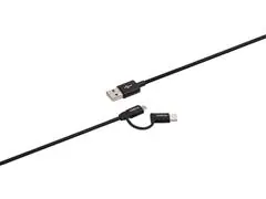 Cabo Usb Intelbras 1,5m Nylon Preto EUABC 15NP - 3