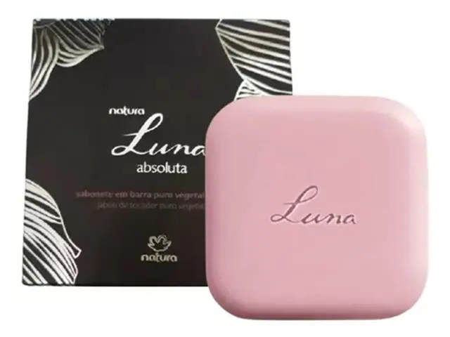 Sabonete em Barra Puro Vegetal Natura Luna Absoluta 90G