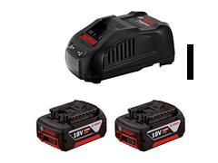 Kit de baterías Bosh compatible con 18V Cargador Bivolt 2 baterías