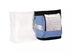 Bolsa Térmica Ice Cooler Dobrável MOR Azul com Alças 18 Litros - 4