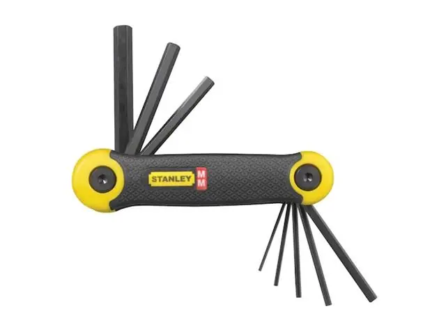 Jogo De Chaves Stanley Hexagonais Torx® - Tipo Canivete - 8 Pçs