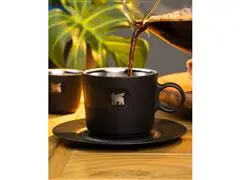 Caneca Stanley Preta Daybreak Cappuccino com Pires Matte Black 192ML - 5