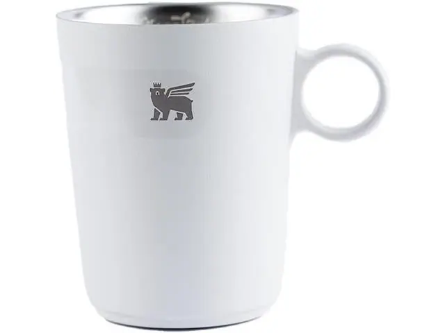 Caneca Stanley Branca Daybreak Latte Pale Stone 313ML