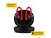 Fone de Ouvido Bluetoot Bright Fit Preto e Vermelho - 1