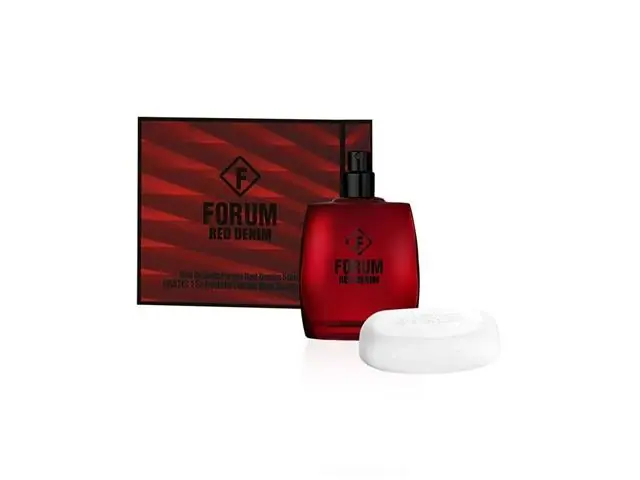 Kit Água de Cheiro Forum Red Denim (Colônia 50ml + Sabonete)