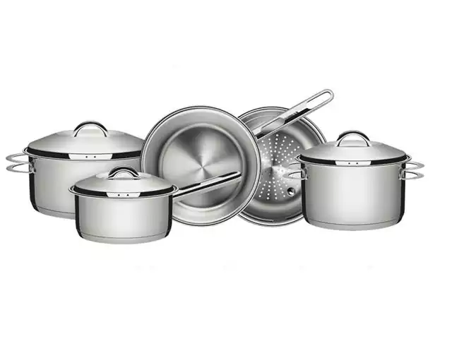 Conjunto de Panelas Tramontina Solar Inox 5 peças