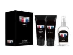 Kit Camaro Black (Body Splash 100ml + Gel pós barba + Shampoo 3 em 1)