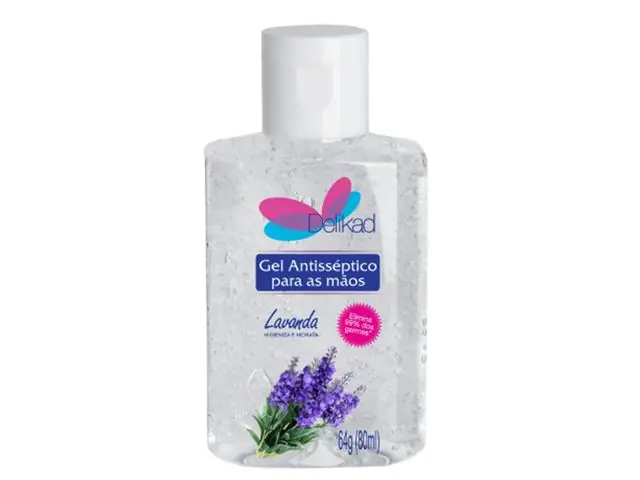 Álcool Gel Antisséptico Delikad Lavanda 80ML