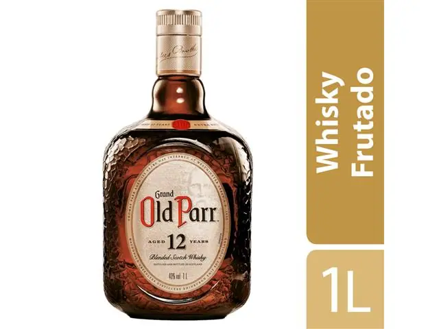 Whisky Escocês Blended Grand Old Parr 12 Anos Garrafa 1 Litro