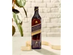 Whisky Escocês Blended Johnnie Walker Double Black Garrafa 1 Litro - 4